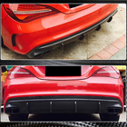 Mercedes CLA C117 2013–2019 Takapuskurin diffuusori (AMG-Line / CLA45 AMG 2017-2019, hiilikuitu) kuva 3