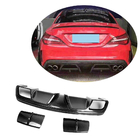 Mercedes CLA C117 2013–2019 Takapuskurin diffuusori V1 (AMG-Line / CLA45 AMG 2013-2016, hiilikuitu) kuva 1