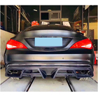 Mercedes CLA C117 2013–2019 Takapuskurin diffuusori V1 (AMG-Line / CLA45 AMG 2013-2016, hiilikuitu) kuva 2