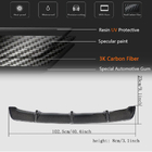 Mercedes CLA C117 2013–2019 Takapuskurin diffuusori V2 (AMG-Line / CLA45 AMG 2013-2016, hiilikuitu) kuva 7