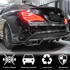 Mercedes CLA C117 2013–2019 Takapuskurin diffuusori V2 (AMG-Line / CLA45 AMG 2013-2016, hiilikuitu) kuva 8