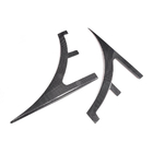 Mercedes CLA C117 2013–2019 Hiilikuituiset suojalistat etulokasuojiin kuva 3