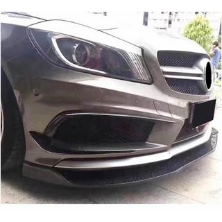 Etupuskurin lip-spoileri Lip V1 (AMG-Line / A45 AMG HB 2013-2015, hiilikuitu) kuva 3