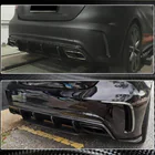 Mercedes A-sarja W176 2012–2018 Takapuskurin diffuusori V1 (AMG-Line / A45 AMG HB) kuva 4
