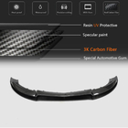 Mercedes A-sarja W176 2012–2018 Etupuskurin lip spoileri Lip V2 (AMG-Line / A45 AMG HB 2013-2015, hiilikuitu) kuva 5