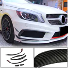 Mercedes A-sarja W176 2012–2018 Etupuskurin lisäosat (AMG-Line / A45 AMG HB 2013-2015, hiilikuitu) kuva 1