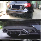 Mercedes A-sarja W176 2012–2018 Takapuskurin diffuusori V2 (AMG-Line / A45 AMG HB) kuva 3