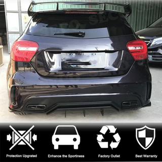 Takapuskurin läpät Flap (AMG-Line / A45 AMG HB, hiilikuitu) kuva 2