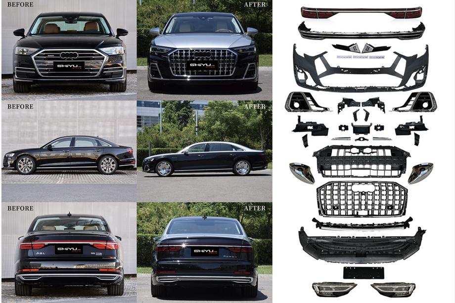 Audi A8 2018– Facelift-sarja ajovalojen vaihdolla (Horch 2025) Image
