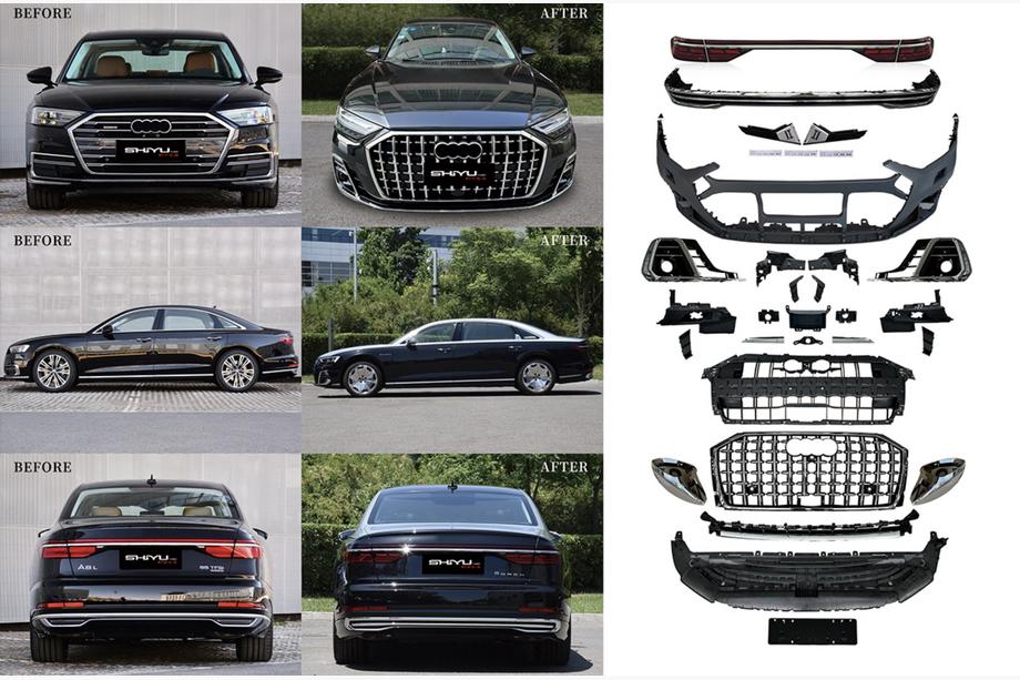 Audi A8 2018– Facelift-sarja ilman ajovalojen vaihtoa (Horch 2025) Image