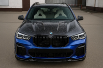 BMW X5 G05 2019–2026 Taotusta hiilikuidusta valmistettu konepelti V3 (G05/F95) kuva 1