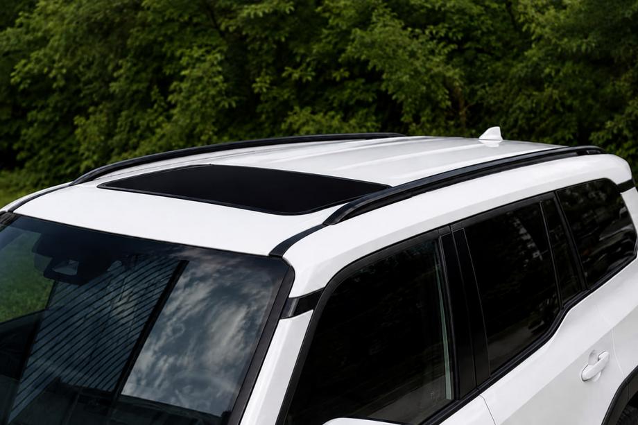 Toyota Land Cruiser Prado 250 2023– Integroidut kattokaiteet, mustat, OEM (alumiini) Image