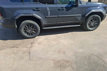 Toyota Land Cruiser Prado 250 2023– Lokasuojan kaarilistat kuva 7