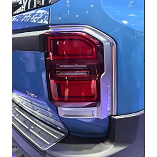 Kromiset takavalojen kehykset Toyota Land Cruiser Prado 250 2023– kuva 3