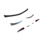 Mercedes A-class W177 2018– Etupuskurin lipa Lip V1 (AMG-Line SD 2018-2021, hiilikuitu) kuva 4