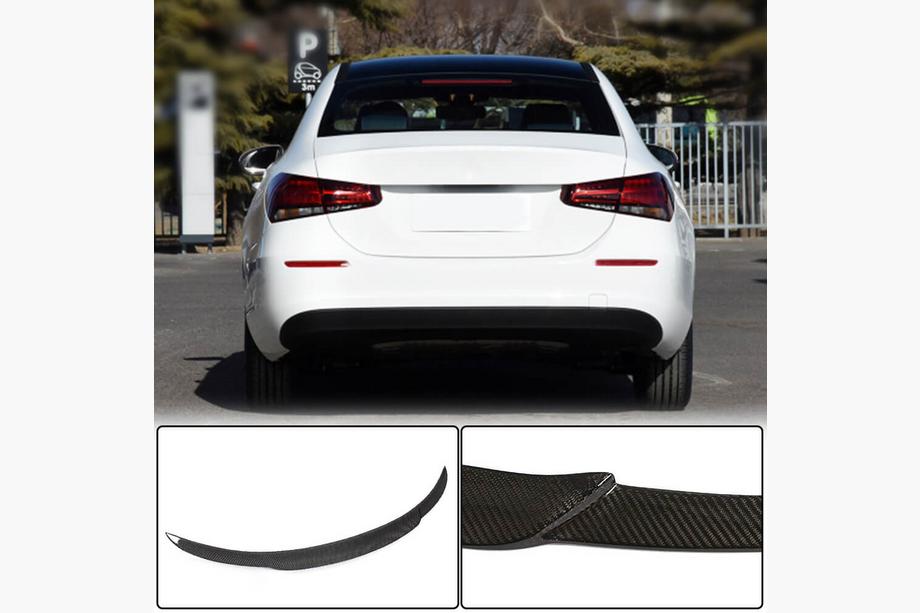 Mercedes A-сlass W177 2018– Spoileri V1 (SD:lle, hiilikuitu) Image