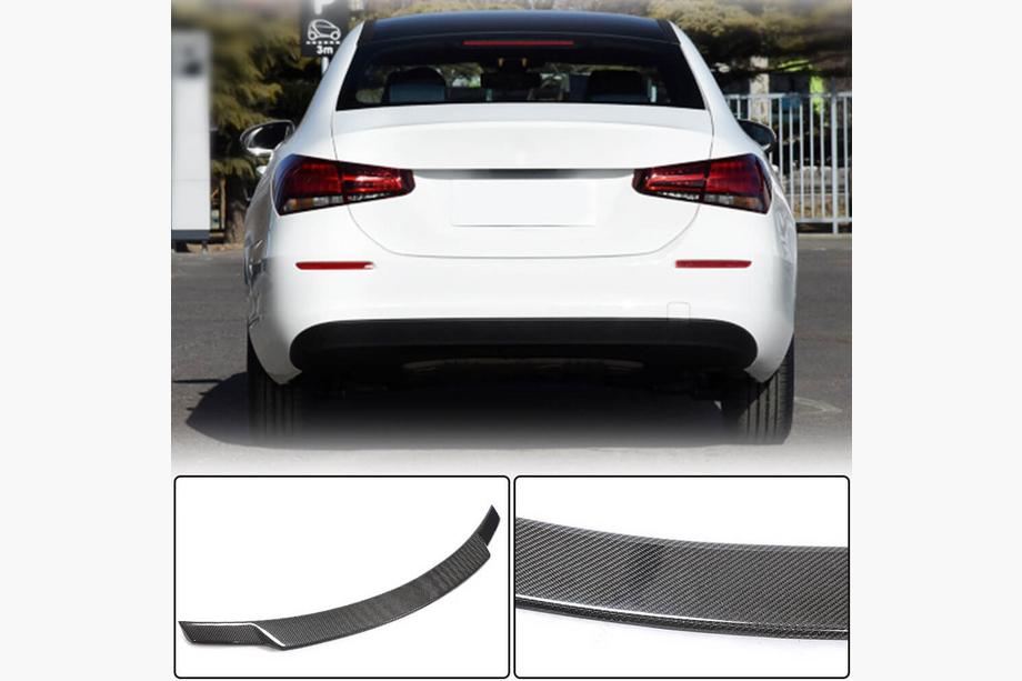 Mercedes A-class W177 2018– Spoileri V3 (SD:lle, hiilikuitu) Image