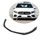 Mercedes A-class W177 2018– Etupuskurin lipan peite Lip V2 (AMG-Line SD 2018-2021, hiilikuitu) kuva 1