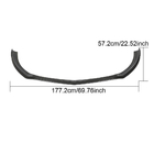 Mercedes A-class W177 2018– Etupuskurin lipan peite Lip V2 (AMG-Line SD 2018-2021, hiilikuitu) kuva 6