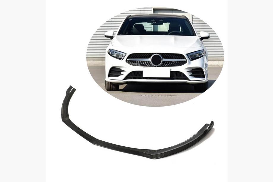 Mercedes A-class W177 2018– Etupuskurin lipan peite Lip V2 (AMG-Line SD 2018-2021, hiilikuitu) Image