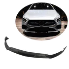 Mercedes A-class W177 2018– Etupuskurin lip spoiler Lip V3 (AMG-Line SD 2018-2021, hiilikuitu) kuva 1