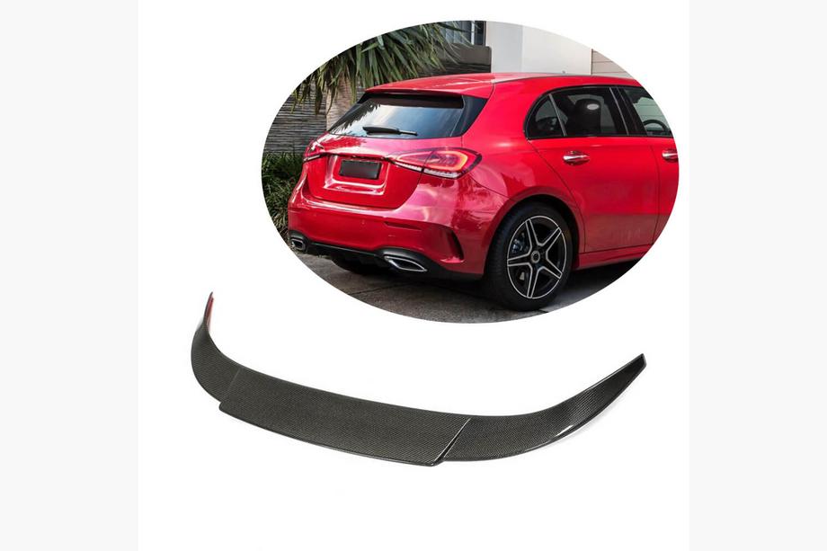 Mercedes A-class W177 2018– Takasiipi V2 (HB, hiilikuitu) Image