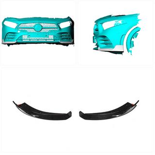 Etupuskurin lisäosat Flap (AMG-Line 2018-2021, hiilikuitu) kuva 2