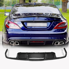 Mercedes CLS C218 2011–2018 Takapuskurin diffuusori (Base/CLS63 AMG 2015-2018, hiilikuitu) kuva 1