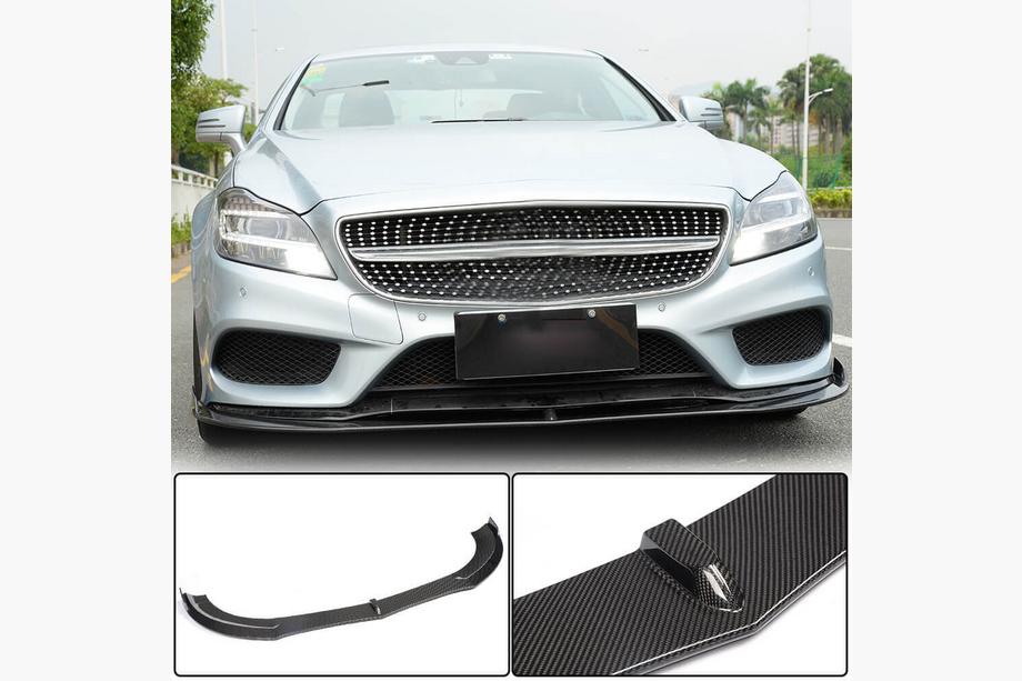 Mercedes CLS C218 2011–2018 Etupuskurin lip-spoileri Lip (Base SD 2015-2018, hiilikuitu) Image
