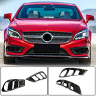 Mercedes CLS C218 2011–2018 Hiilikuituiset etupuskurin lipat (AMG-Line SD 2015-2018) kuva 1