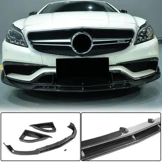 Etupuskurin lipa Lip V1 (CLS63 AMG SD 2015-2018, hiilikuitu)
