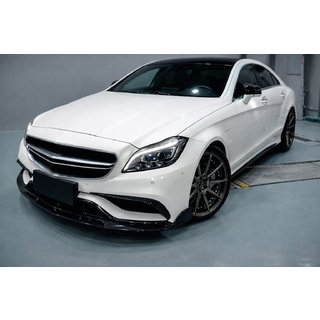 Etupuskurin lip spoiler Lip V2 (CLS63 AMG SD 2015-2018, hiilikuitu) kuva 3