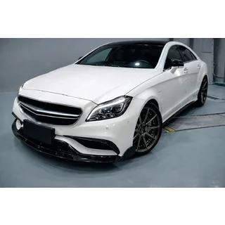 Etupuskurin lip spoiler Lip V2 (CLS63 AMG SD 2015-2018, hiilikuitu) kuva 3