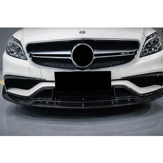 Etupuskurin lip spoiler Lip V2 (CLS63 AMG SD 2015-2018, hiilikuitu) kuva 4