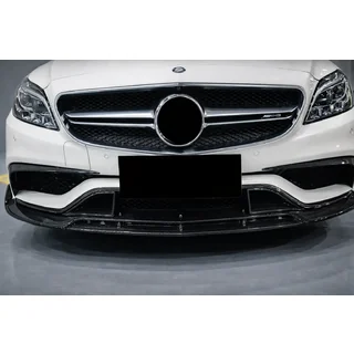 Etupuskurin lip spoiler Lip V2 (CLS63 AMG SD 2015-2018, hiilikuitu) kuva 4