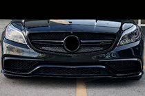 Mercedes CLS C218 2011–2018 Etupuskurin lip spoiler (CLS63 AMG SD 2015-2018, hiilikuitu) kuva 5