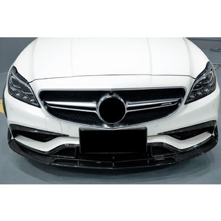 Etupuskurin lip spoiler (CLS63 AMG SD 2015-2018, hiilikuitu) Mercedes CLS C218 2011–2018 kuva 2