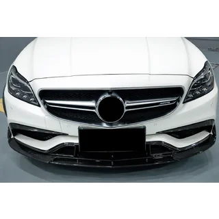 Etupuskurin lip spoiler (CLS63 AMG SD 2015-2018, hiilikuitu) kuva 2