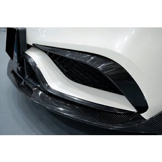 Etupuskurin lip spoiler (CLS63 AMG SD 2015-2018, hiilikuitu)