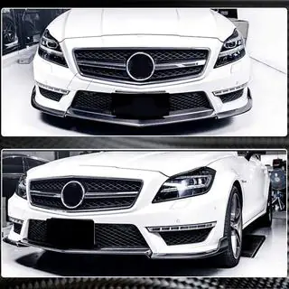 Etupuskurin lipa Lip V1 (CLS63 AMG SD 2011-2014, hiilikuitu) kuva 3