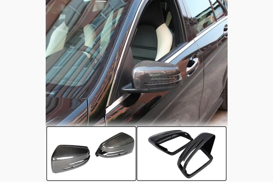 Mercedes CLS C218 2011–2018 Peilinkuoret (hiilikuitu) Kuva 3