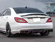 Mercedes CLS C218 2011–2018 Takapuskurin diffuusori (AMG-Line/CLS63 AMG 2011-2014, hiilikuitu) kuva 3