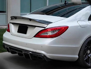 Mercedes CLS C218 2011–2018 Takapuskurin diffuusori (AMG-Line/CLS63 AMG 2011-2014, hiilikuitu) kuva 4