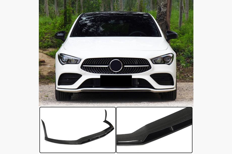 Mercedes CLA C118 2019– Etupuskurin lip-spoileri (AMG-Line / CLA35 AMG SD 2019-2022, hiilikuitu) Image