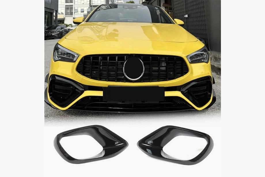 Mercedes CLA C118 2019– Etupuskurin spoilerilippa (CLA45 AMG 2019-2022, ABS) Image