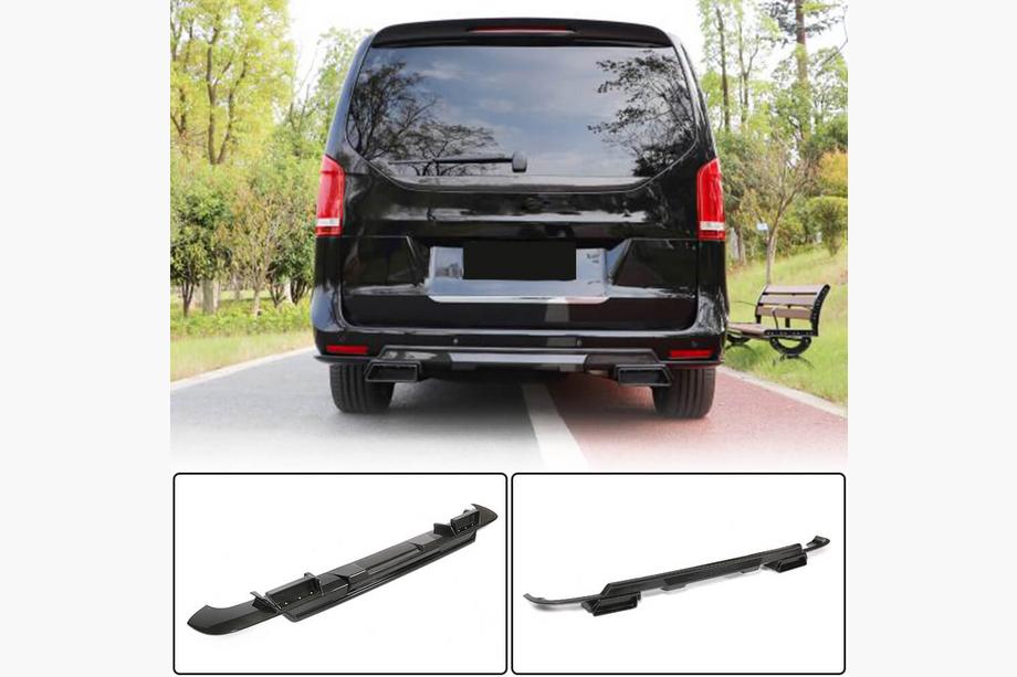 Mercedes Vito/V-class W447 2014– Takapuskurin diffuusori V1 (V-Class 2014-2019, hiilikuitu) Image