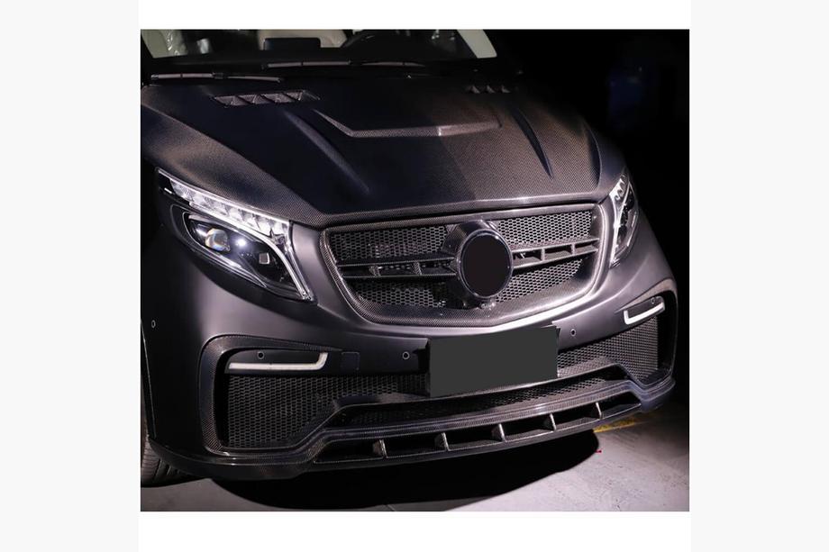 Mercedes Vito/V-class W447 2014– Etupuskuri V1 (2014-2019, Hiilikuitu) Kuva 2