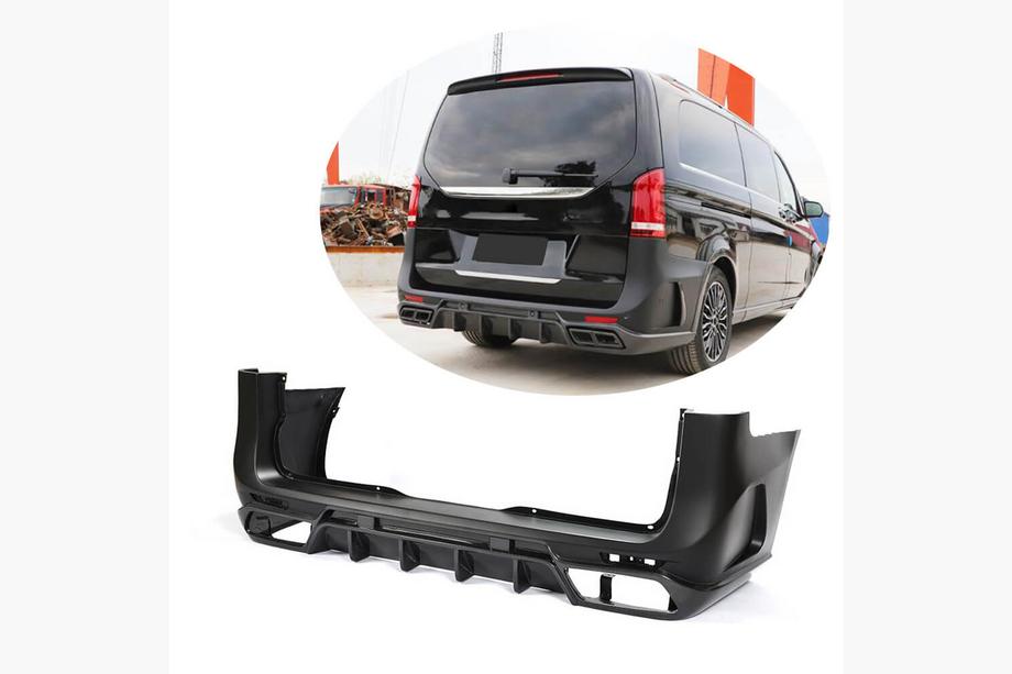 Mercedes Vito/V-class W447 2014– Takapuskuri (2014-2019, hiilikuitu) Image
