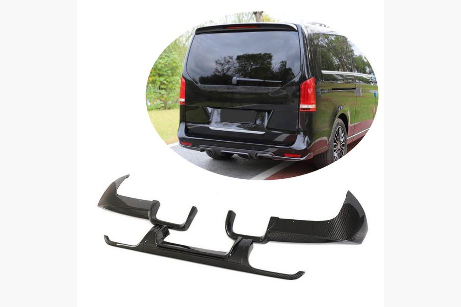 Mercedes Vito/V-class W447 2014– Takapuskurin diffuusori V3 (V-Class 2014-2019, hiilikuitu) Image