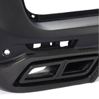 Mercedes Vito/V-class W447 2014– Takapuskurin lista diffuusorilla (2014-2019, muovi + hiilikuitu) kuva 3